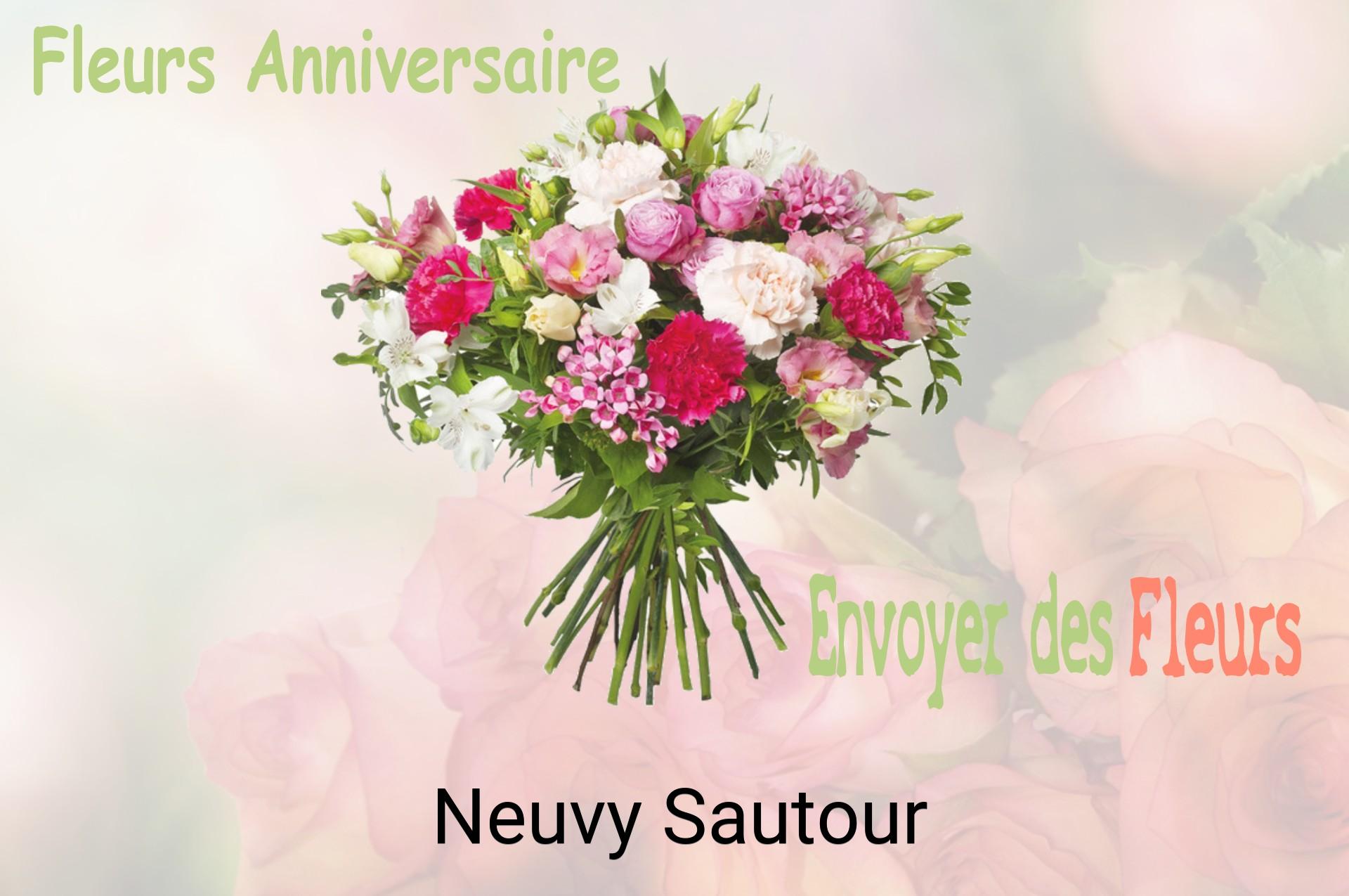 Bouquet de fleurs d’anniversaire livré à Neuvy-Sautour